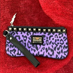 Betsey Johnson Wrist Clutch Purse